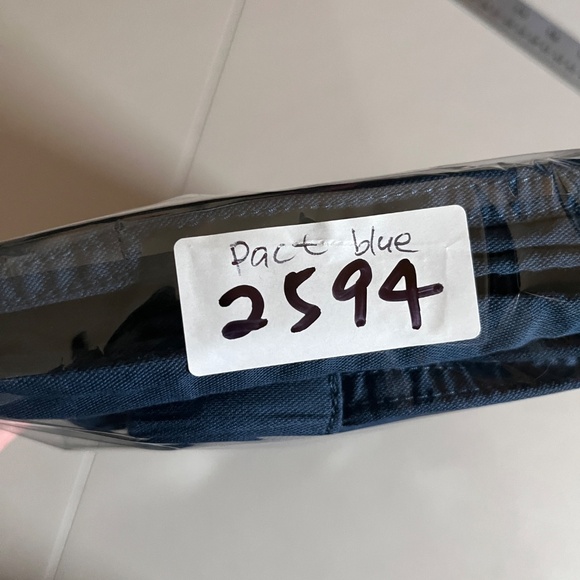 Pact Organic Cotton Casual Pants - Women's Size M - Blue - Picture 9 of 11